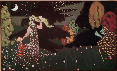 The Night by Wassily Kandinsky